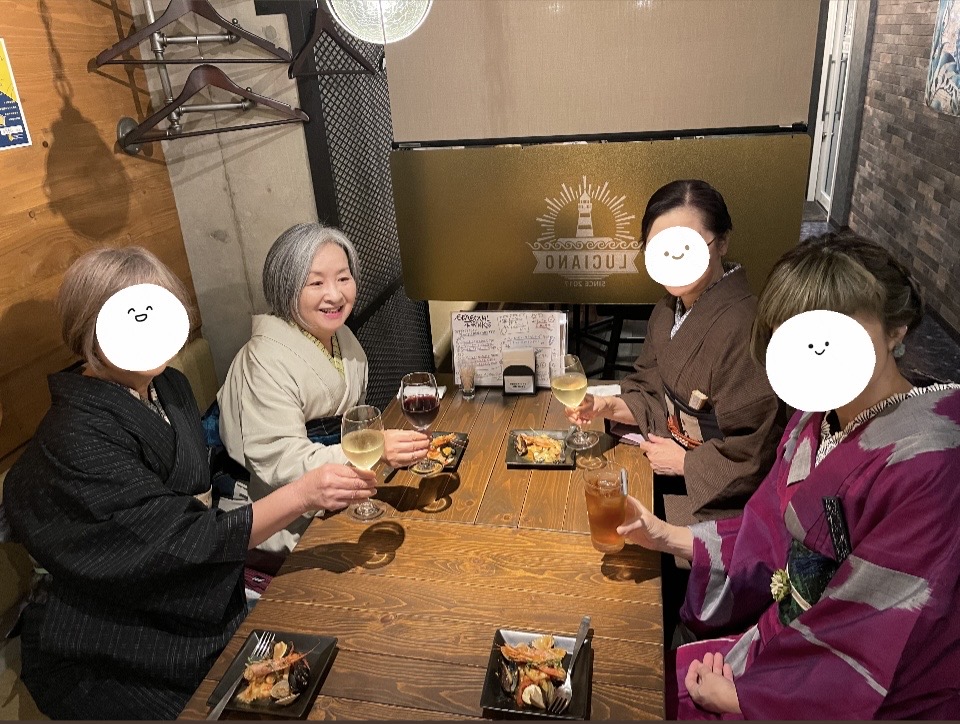 高崎　はしご酒　～着物で楽しんできました～